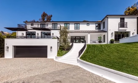 Rihanna's lavish mansion.